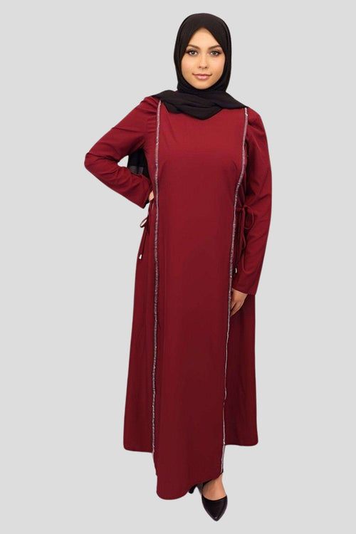 Sara Waist Tied Abaya - MODESTY MUSLIMAH