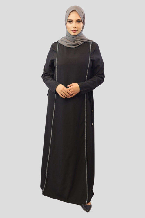 Sara Waist Tied Abaya - MODESTY MUSLIMAH