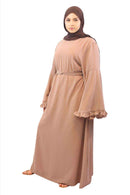 Chiffon Lined Maxi Dress-Wafa