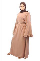 Wafa Lined Chiffon Maxi Dress - MODESTY MUSLIMAH