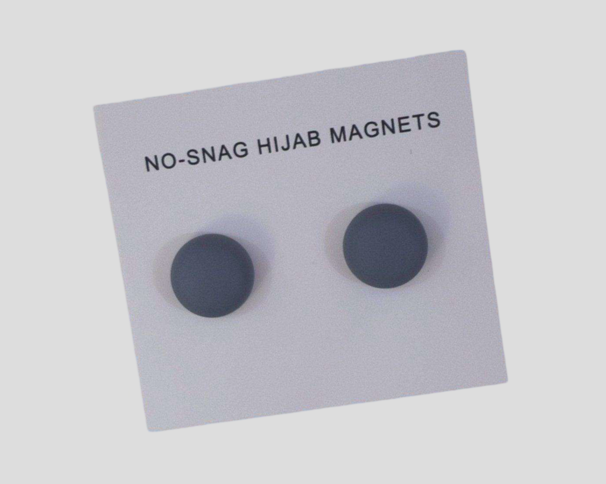Warm Neutrals Hijab Set Hijab Magnets in Umbra Gray ( 1 set)