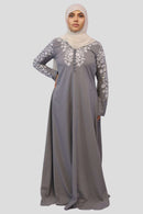 Zainab Floral Printed Abayas - MODESTY MUSLIMAH