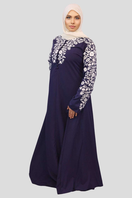 Zainab Floral Printed Abayas - MODESTY MUSLIMAH
