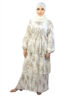 Elevate Your Elegance with the Blossom Cascade Maxi Dress