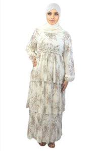 Elevate Your Elegance with the Blossom Cascade Maxi Dress