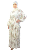 Elevate Your Elegance with the Blossom Cascade Maxi Dress