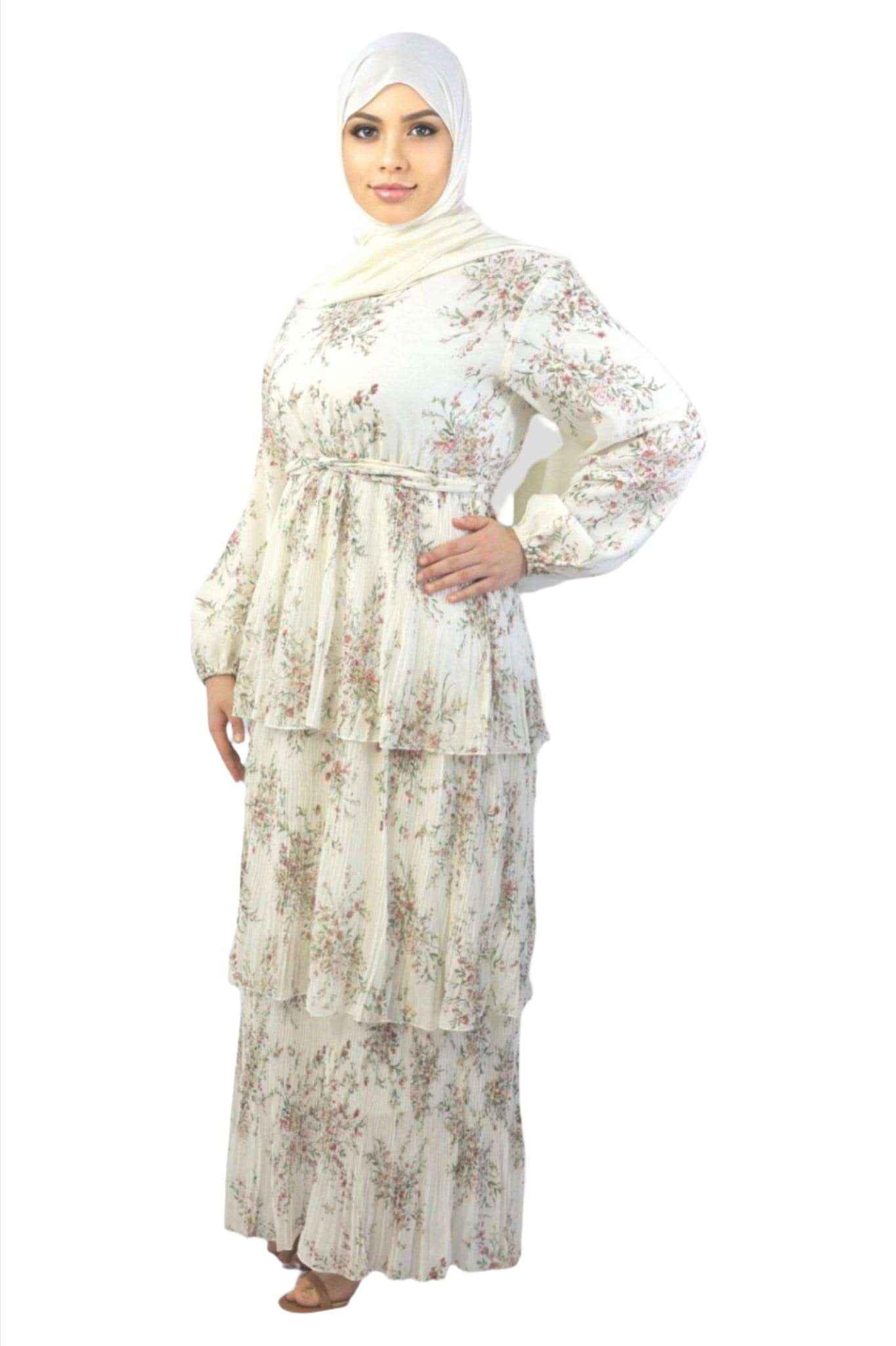 Elevate Your Elegance with the Blossom Cascade Maxi Dress